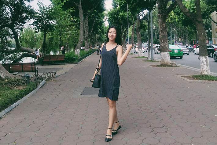 Luôn giữ được hình ảnh đẹp sau đăng quang, Mỹ Linh ngày càng chiếm được cảm tình của khán giả. (Ảnh: FBNV)