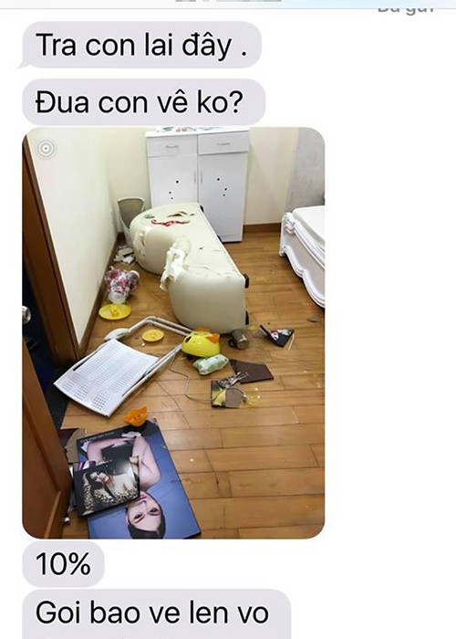 Gần đây, Bảo Duy công khai thông tin ly hôn Phi Thanh Vân sau 3 năm chung sống. Sau lời “tố” Phi Thanh Vân thay lòng đổi dạ, anh trở thành tâm điểm của dư luận khi bị chính vợ cũ tung bằng chứng anh đập phá đồ đạc, dọa đốt nhà để đòi con trai. (Ảnh: FBNV)