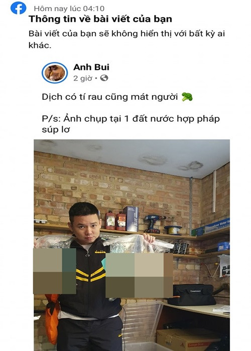 Gần đây, trên trang cá nhân, rapper Andree đăng tải hình ảnh tay cầm hai túi cần sa. Nhanh chóng, anh bị ném đá bởi cần sa là chất ma túy bị cấm tại Việt Nam. Khi hình ảnh nhạy cảm bị Facebook gỡ, nam rapper bày tỏ sự bức xúc. Hành động này khiến Andree càng bị chỉ trích. Ảnh: Đất Việt