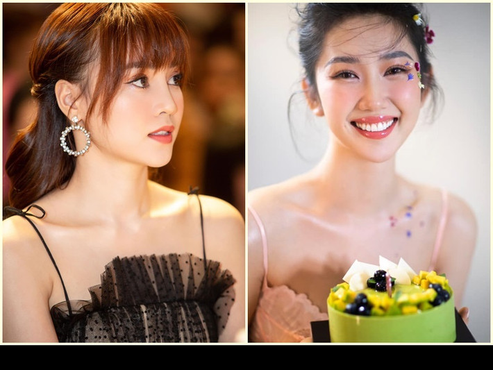 Dàn sao Running Man Vietnam chỉ có hai thành viên nữ. Đó là Ninh Dương Lan Ngọc - Thúy Ngân (phải). Mới đây, 2 mỹ nhân cùng các thành viên khác sang Hàn Quốc ghi hình cho chương trình.