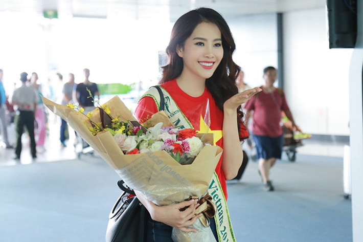 Nam Em sẽ cùng các thí sinh tham gia hoạt động bên lề từ ngày 8/10. Ngày 29/10, 90 thí sinh đến từ các quốc gia, vùng lãnh thổ trên khắp thế giới sẽ bước vào đêm chung kết. (Ảnh: VOV)
