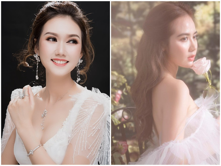 Hương Giang (trái) hẹn hò Đình Tú trong 5 năm qua. Còn Huyền Lizzie là bạn gái màn ảnh mới nhất của Đình Tú.
