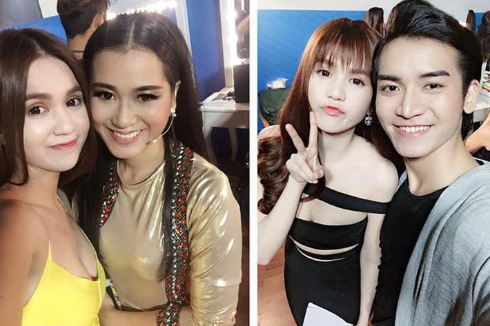 Với vai trò host, Ngọc Trinh thường xuyên lựa chọn những trang phục gợi cảm tôn vóc dáng nuột nà để thu hút sự chú ý.