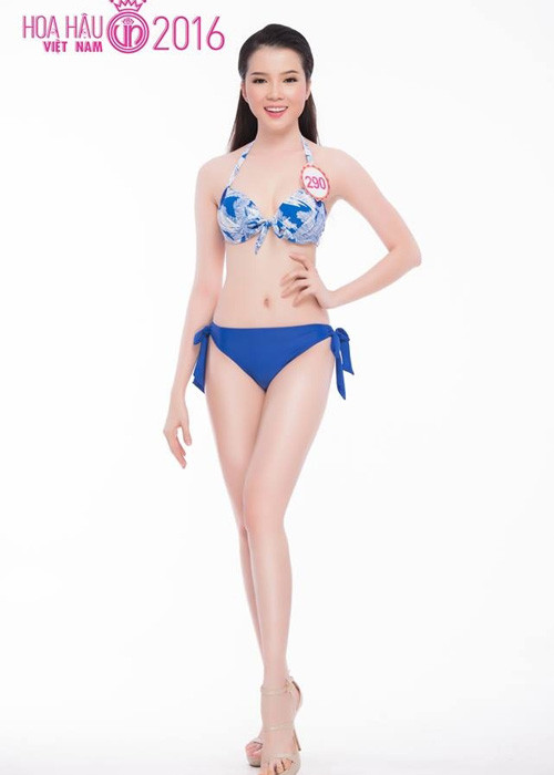 Huỳnh Thúy Vi sinh năm 1993, đến từ Cần Thơ. Cô sở hữu các số đo hình thể: chiều cao 1m65, cân nặng 46 kg, số đo ba vòng: 79-60-88.