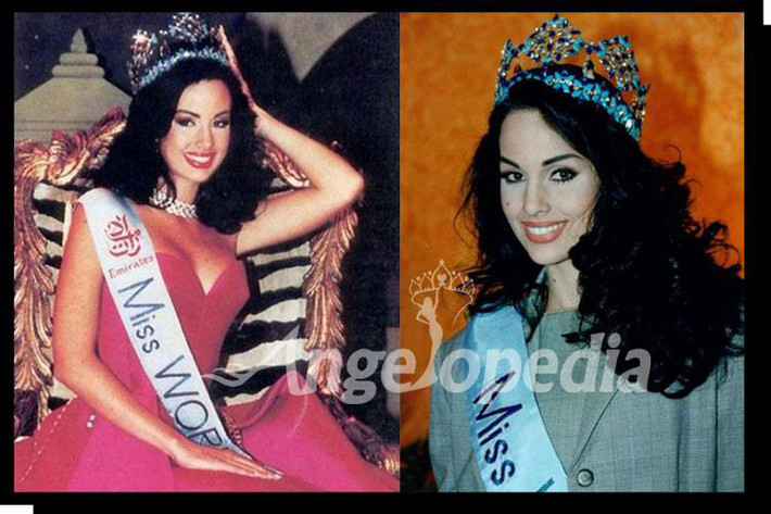 Đến từ Venezuela, Jacqueline Aguilera đăng quang Hoa hậu Thế giới 1995.