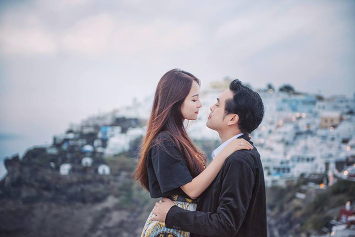 Chuyện tình giữa Dương Khắc Linh và Ngọc Duyên được công khai vào tháng 11/2018. Ảnh: FBNV