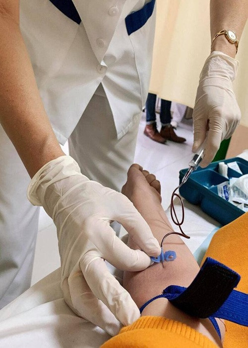 Năm 2020, Hoa hậu Việt Nam 2006 mất ngủ trong thời gian dài và cơ thể suy nhược, dẫn tới kiệt sức phải nhập viện. Ảnh: Công Lý.