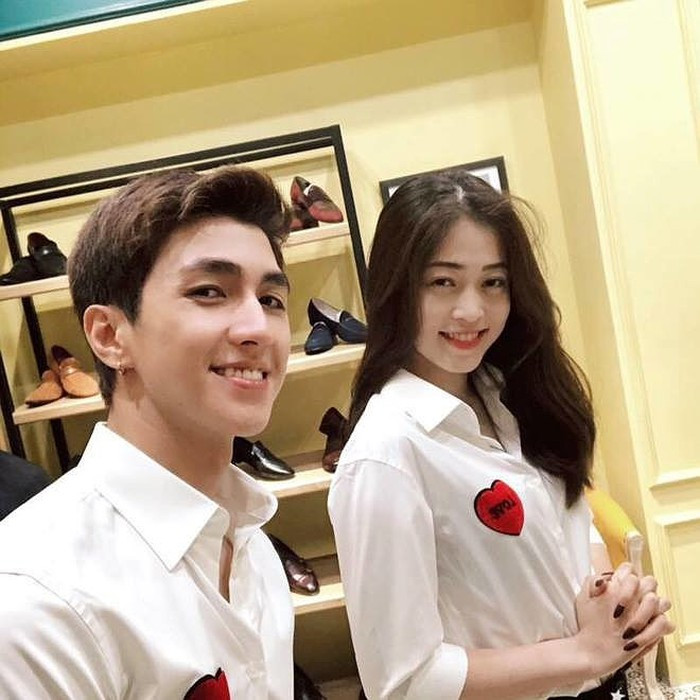 Trước tin đồn này, thời gian đầu, cả hai chọn cách im lặng, không phủ nhận cũng không xác nhận với suy nghĩ muốn giữ kín chuyện tình cảm riêng. Người đẹp sinh năm 1998 nói thêm, tin đồn khiến cô cảm thấy ái ngại nếu gặp lại Bình An. Khi được hỏi về bức ảnh chụp áo đôi, người trong cuộc chỉ khéo léo giải thích đó là khoảnh khắc trước khi chụp hình quảng cáo.