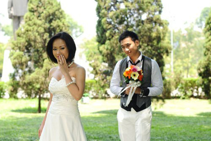 Nữ ca sĩ Thu Phượng là người vợ đầu tiên của MC Thành Trung. Ảnh: Người đưa tin
