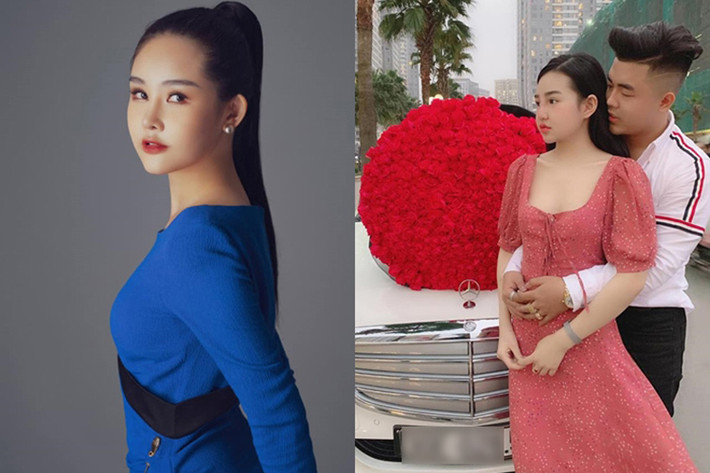 Cô gái trong clip được bạn trai cầu hôn bằng bó hoa nghìn bông hồng có gương mặt khá giống Ngân Anh. Ảnh: Vietnamnet