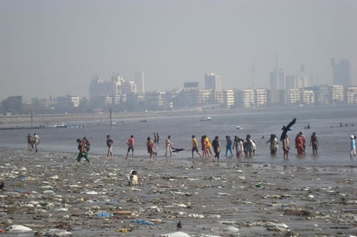 Chowpatty là bãi tắm nổi tiếng nhất của Ấn Độ, nhưng nó cũng là một trong những bãi biển ô nhiễm nhất trên thế giới. Mỗi năm hàng nghìn người chào mừng lễ hội tượng thần Ganesha Chaturthi của người Hindu ở đây. Theo truyền thống sau khi kết thúc lễ hội, bức tượng thần sẽ được thả ra biển.