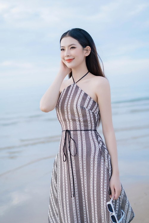Nhan sắc đời thường hiện tại của thí sinh Miss Universe Vietnam 2024 được đánh giá cao.