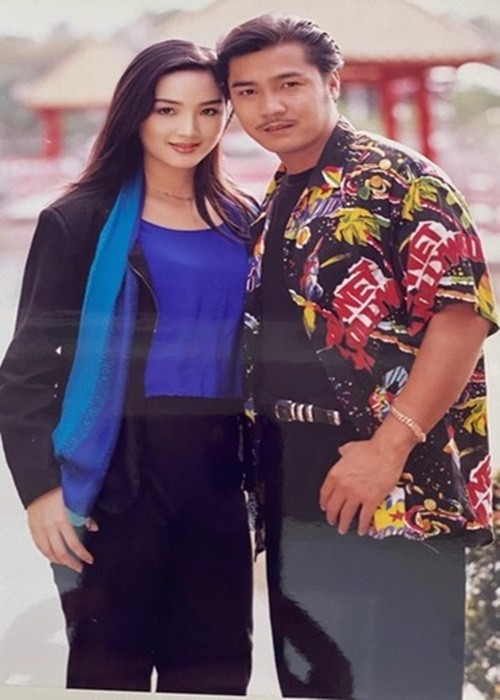 Giáng My cũng là người tình màn ảnh một thời của Lý Hùng. Cả hai đóng chung phim Sài Gòn trong trái tim em, Kế hoạch 99. Ảnh: Vietnamnet.