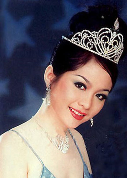 Nguyễn Thiên Nga là Hoa hậu Việt Nam 1996. Thời điểm giành vương miện, cô là sinh viên Đại học Ngoại Thương TP HCM. Khi đang ở thời điểm hoàng kim, Thiên Nga rời showbiz và vô cùng kín tiếng. Ảnh: Đời sống pháp luật