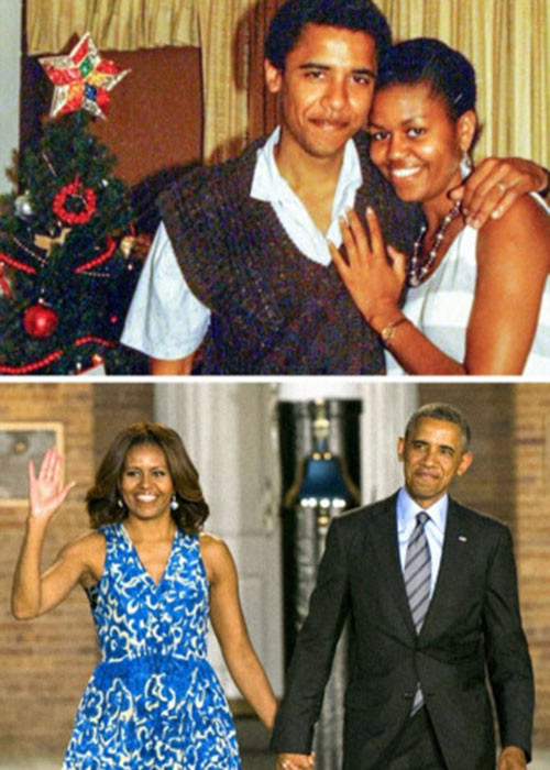 "Đằng sau một người đàn ông thành đạt là bóng dáng một người phụ nữ ". Cặp đôi Barack và Michelle Obama là minh chứng rõ nhất cho câu nói này. Sau 25 năm, hai người vẫn luôn hạnh phúc mặn nồng.