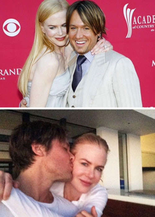 Nicole Kidman gặp ca sĩ nhạc đồng quê Keith Urban khi cô vừa mới trải qua cuộc hôn nhân đáng buồn với Tom Cruise. Cô nói, "Chúng tôi yêu nhau và sẵn sàng dành thời gian bên nhau." Gần đây, Keith đã đăng một bức ảnh và nói: "Đã 11 năm rồi, nhưng với anh, có vẻ như em vẫn như là người bạn gái của anh!"./.