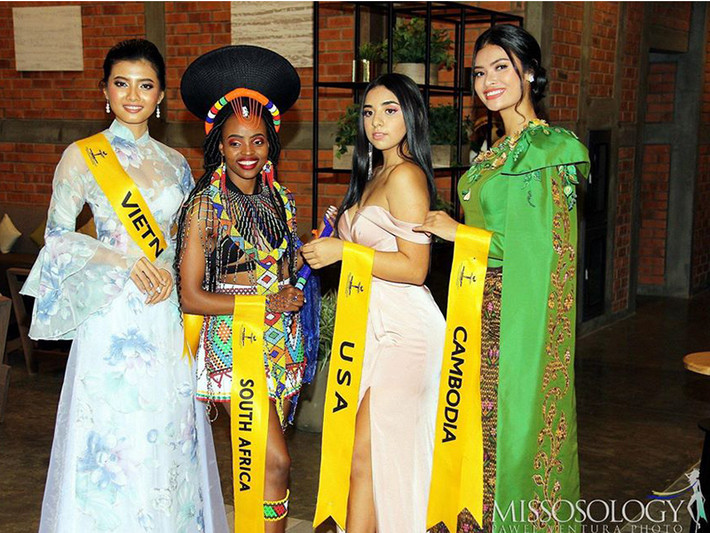 Trên trang cá nhân, Ngọc Châu giới thiệu bản thân là Miss Crystal Angel Vietnam 2019, có số đo 3 vòng 90-60-92.