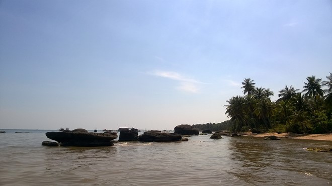 Vẻ đẹp của bãi Thơm.
