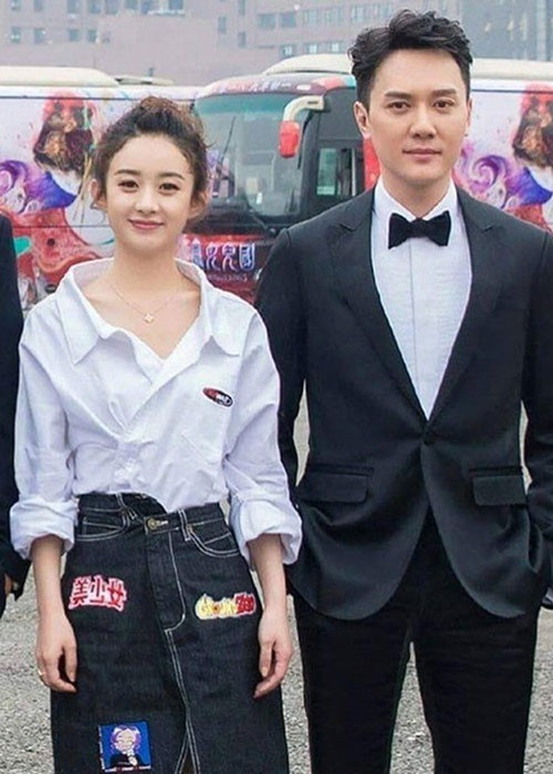 Triệu Lệ Dĩnh đăng tải hình ảnh Phùng Thiệu Phong và nịnh chồng đầy ngọt ngào: "Nhị thúc căng thẳng lại có chút đáng yêu". Ảnh: Vietnamnet