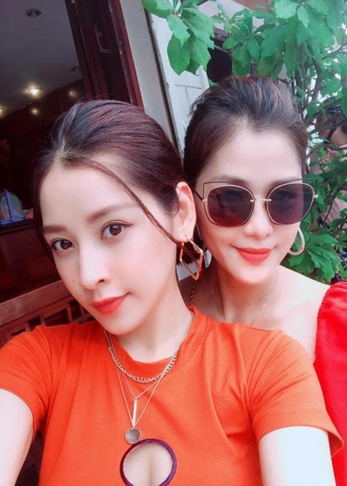 Chị gái của Chi Pu tên Thùy Vân, sở hữu nhan sắc xinh đẹp. Ảnh: Bảo vệ công lý