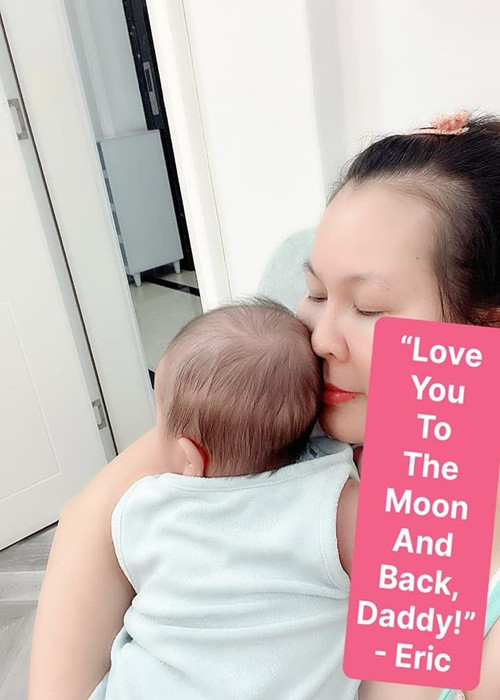 Vợ chồng Quý Bình chưa công khai ảnh cận mặt con trai chung.