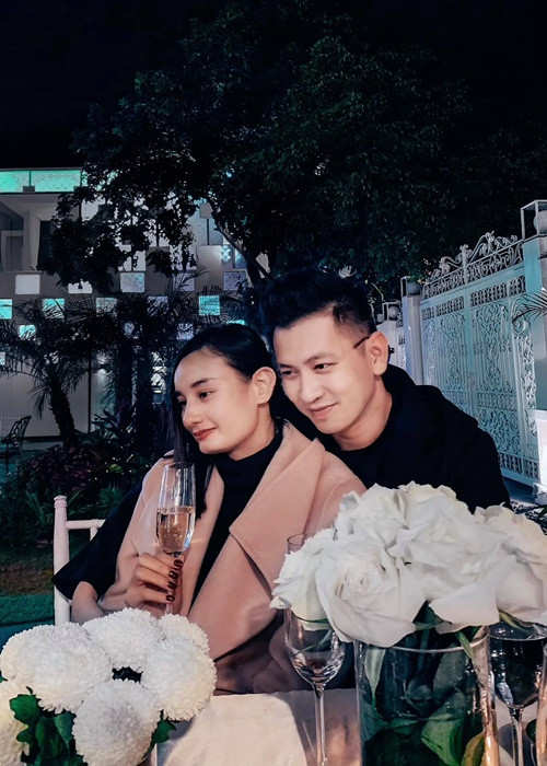 Lê Thúy và Đỗ An luôn dành cho nhau những lời ngọt ngào.