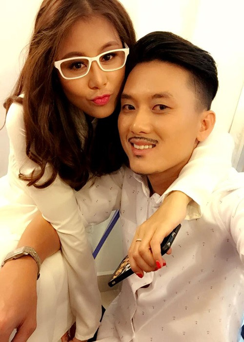 Nam Thư từng có mối tình 6 năm với nam diễn viên Quách Ngọc Tuyên. Cả hai chưa từng mâu thuẫn hay làm gì có lỗi với nhau. Tuy nhiên, chuyện tình này cuối cùng lại tan vỡ. Quách Ngọc Tuyên khẳng định Nam Thư và anh chia tay trong hòa bình. Ảnh: Dân Việt