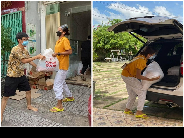 H'hen Niê chia sẻ trên Vietnamnet, làm tình nguyện viên là lúc cô quên đi những hình ảnh lộng lẫy của một hoa hậu hay người nổi tiếng.
