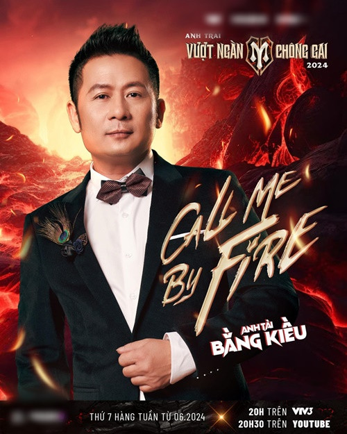 Chương trình Anh trai vượt ngàn chông gai vừa công bố 5 cái tên đầu tiên, trong đó có Bằng Kiều. Ảnh: FBNV.