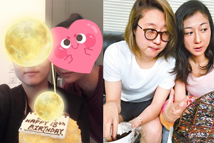 Ngô Trác Lâm dường như đang muốn làm lành với mẹ sau khi bỏ nhà đi và sống cùng người yêu đồng tính. Ảnh: Sina