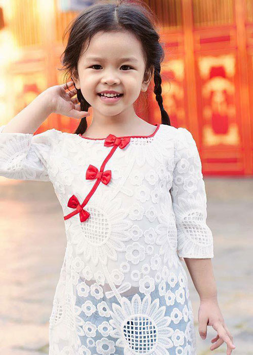 Trước khi tham gia chương trình mùa 3, cô công chúa của nam diễn viên “Dốc tình” đã nhiều lần tiếp xúc với máy quay.