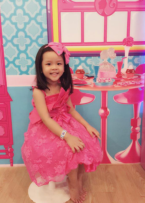 Con gái Thành Được hơn 3 tuổi nên bé là nhóc tì nhỏ tuổi nhất của “Bố ơi! Mình đi đâu thế?” mùa 3.