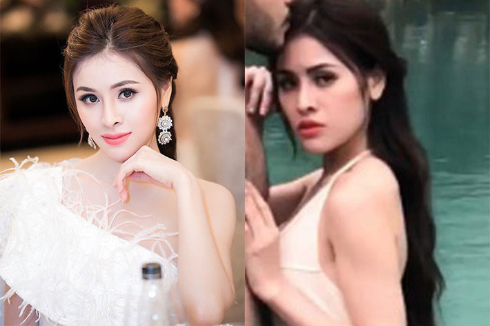 Thư Dung cũng từng bị ném đá vì scandal mặc phản cảm tạo dáng ở Tuyệt tình cốc tại Đà Lạt. Ngoài ra, người đẹp còn lao đao vì nghi vấn là á hậu T.Đ trong đường dây mua bán dâm triệt phá vào tháng 9/2018. Ảnh: Dân Việt