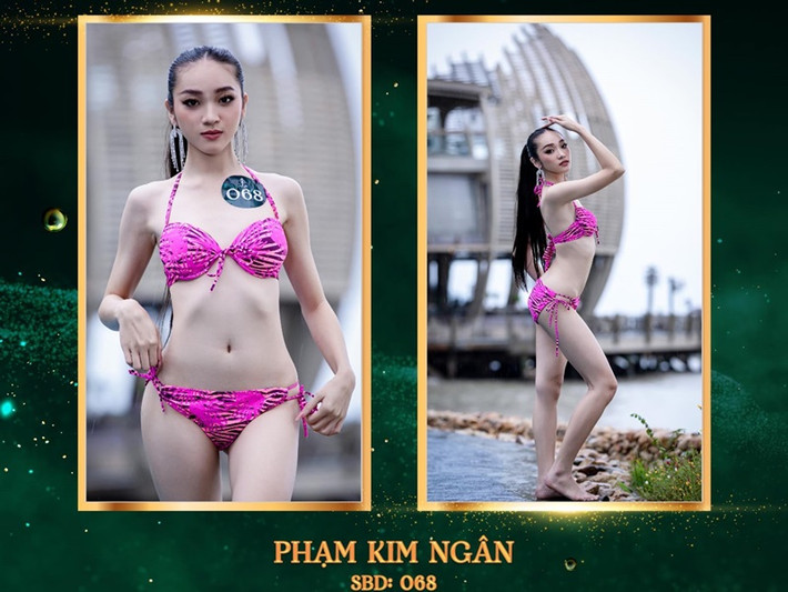 Tân Hoa hậu Hoàn cầu Việt Nam cao 1m73, có số đo ba vòng: 82 - 61 - 92 cm. Ảnh: BTC