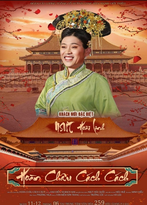Giữa tháng 6/2022, Hoài Linh đóng vai phản diện Dung Ma Ma trong vở “Hoàn Châu cách cách” của đoàn Huỳnh Long. Ảnh: Thế giới điện ảnh
