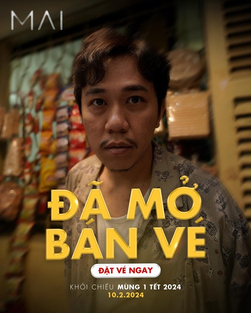 Anh Đức đóng một vai nhỏ trong bộ phim Mai của Trấn Thành. Ảnh: FBNV.