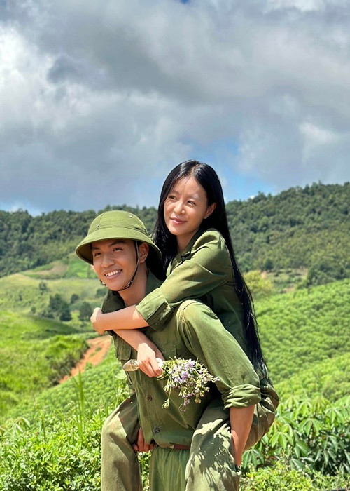 Diễn viên Trang Emma dù đóng vai phụ trong Không thời gian nhưng được nhiều khán giả yêu thích bởi lối diễn xuất tự nhiên, vẻ ngoài mộc mạc. Ảnh: FB Trang Emma.