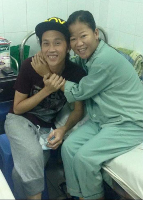 Thái Trân lạc quan chống chọi bệnh tật trước khi qua đời. Ảnh: Saostar.