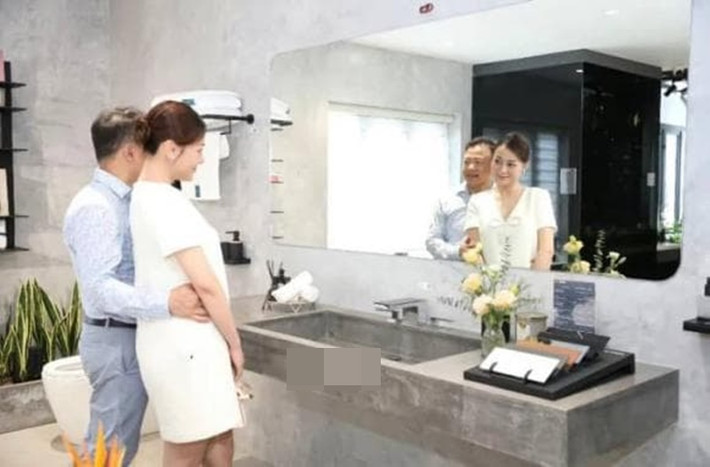 Phương Oanh được ông xã yêu thương, chiều chuộng hơn khi mang bầu. Ảnh: Thương Hiệu Và Pháp Luật.