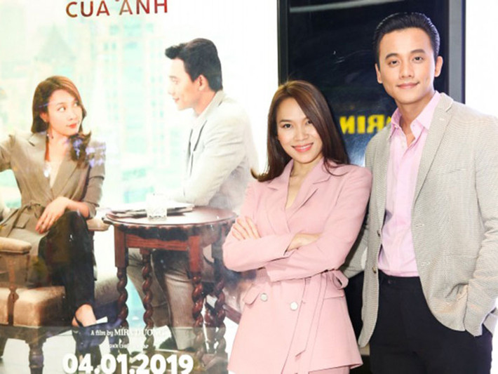 Năm 2017, Mỹ Tâm - Mai Tài Phến lần đầu hợp tác. Cả hai đóng cặp tình nhân trong MV "Đừng hỏi em". Năm 2019, Mỹ Tâm tiếp tục mời Mai Tài Phến vào dự án phim điện ảnh "Chị trợ lý của anh". Ảnh: Thế giới điện ảnh