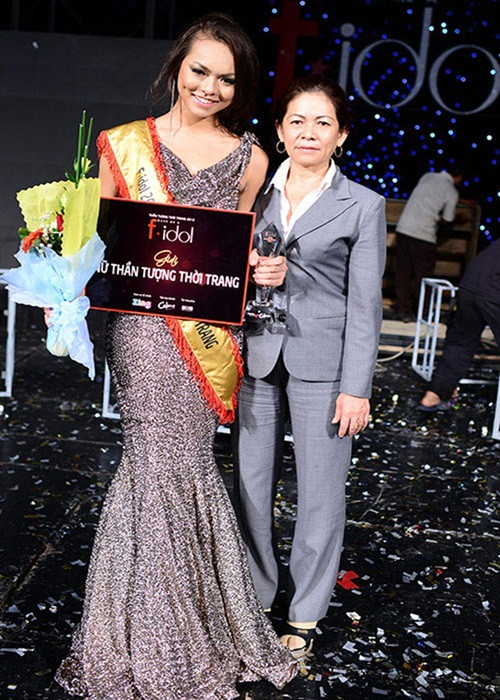 Trước Rap Việt, Mai Ngô tham gia không ít cuộc thi. Năm 2012, cô giành ngôi vị cao nhất cuộc thi Nữ thần tượng Thời trang - Quán quân F-Idol. Ảnh: Người đưa tin