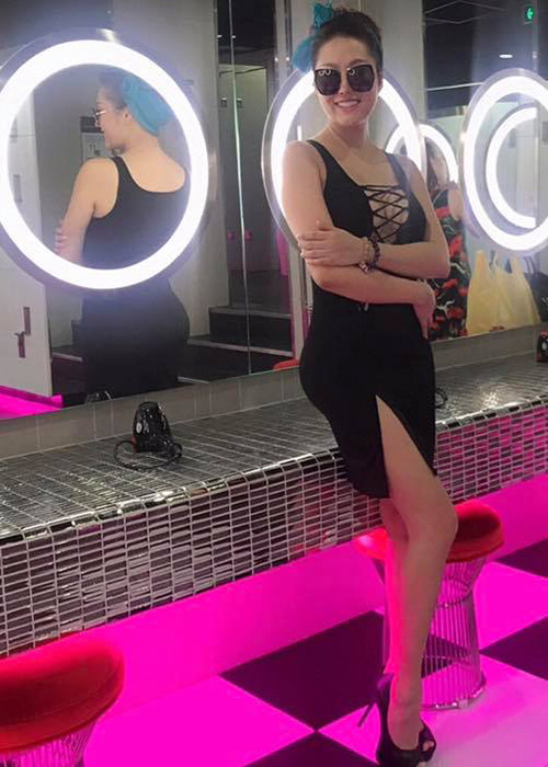 Phi Thanh Vân quay trở lại phòng tập gym để có thân hình săn chắc hơn sau 55 ngày thực hiện ca đại phẫu thuật thẩm mỹ.