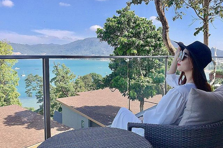 Người đẹp sinh năm 1991 gần như không tiết lộ về cuộc sống hôn nhân bên doanh nhân Trung Tín.