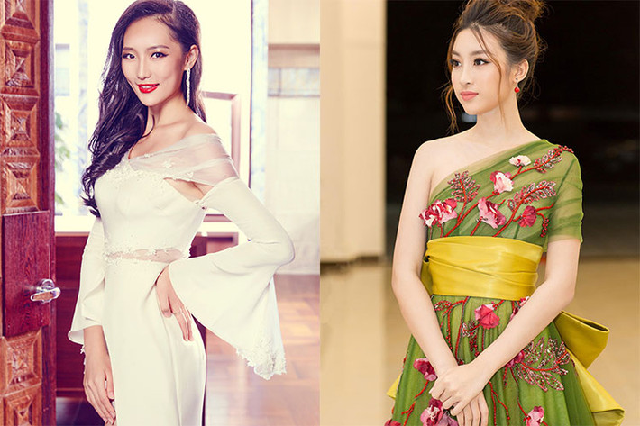 Đỗ Mỹ Linh và Quan Tư Vũ đều sở hữu số đo ba vòng khá chuẩn: 87 – 61 – 94 với Mỹ Linh và Tư Vũ là 85-60-90.
