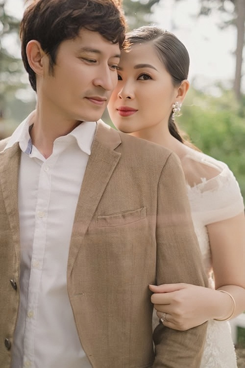 Mạc Anh Thư và Huy Khánh không tổ chức đám cưới trong hơn 10 năm chung sống. Ảnh: Vietnamnet.