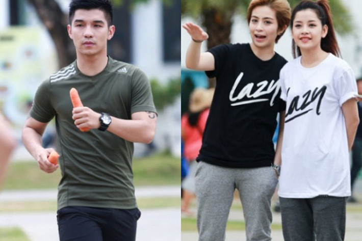Cường Seven từng “chạm mặt” Chi Pu trong chương trình Tuyệt vụ tuyệt mật vào năm 2015. Mặc dù chia tay khá lâu nhưng nam vũ công kiêm ca sĩ vẫn chưa tự nhiên khi gặp lại người tình cũ. Ảnh: Giadinhvietnam