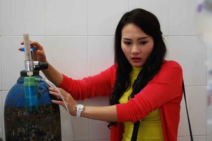 Năm 2014, Bảo Thanh xuất hiện trong bộ phim truyền hình "Người chồng điên". Vai diễn giúp cô đoạt giải Cánh diều vàng 2014 ở hạng mục Nữ diễn viên phim truyền hình xuất sắc. Ảnh: Vietnamnet