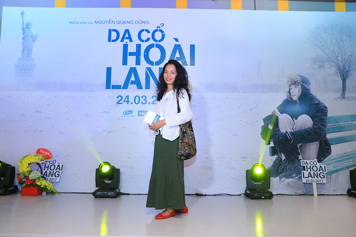 Dàn gương mặt khách mời của buổi ra mắt phim “Dạ cổ hoài lang” còn gồm đạo diễn Nguyễn Hoàng Điệp.