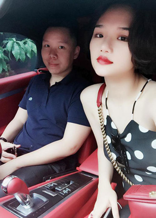 Miu Lê hẹn hò thiếu gia Sài thành Phước Hải trong những năm gần đây. Đầu năm 2018, vướng tin đồn chia tay, cặp đôi không phủ nhận hay khẳng định. Ảnh: FBNV