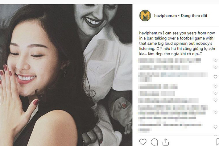 Thời gian qua, Hạ Vi trở nên vô cùng im ắng. Thi thoảng, cô mới cập nhật trang cá nhân Instagram.